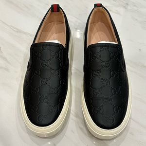 Gucci Tennis Slip-On Sneakers